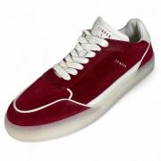 Leren Mix Stijlvolle Schoenen Copenhagen Shoes , Red , Dames