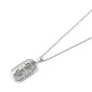 Pre-owned White Gold necklaces Bvlgari Vintage , Gray , Dames