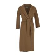 Estruria Wollen Jas Max Mara , Beige , Dames