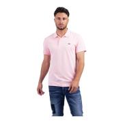 Heren Roze Polo Shirt Ph4012 Lacoste , Pink , Heren