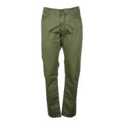 Katoen Elastaan Jeans MCS , Green , Heren