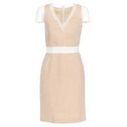 Pre-owned Fabric dresses Giambattista Valli Pre-owned , Beige , Dames