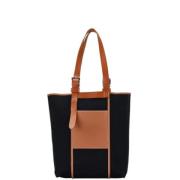 Pre-owned Leather handbags Hermès Vintage , Black , Dames