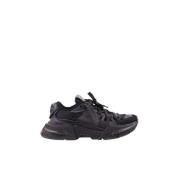 Pre-owned Leather sneakers Dolce & Gabbana Pre-owned , Black , Heren