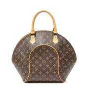 Pre-owned Canvas handbags Louis Vuitton Vintage , Brown , Dames