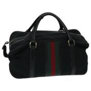 Pre-owned Canvas gucci-bags Gucci Vintage , Black , Dames