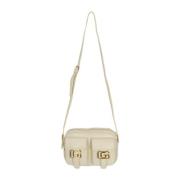 Ivoor Camera Tas Cargo in Eco-leer Gaëlle Paris , White , Dames