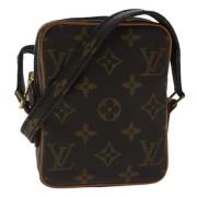 Pre-owned Canvas louis-vuitton-bags Louis Vuitton Vintage , Brown , Da...