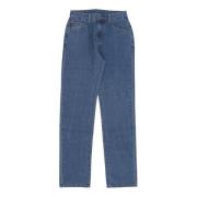 Denim 5-Pocket Jeans Medium Indigo Dolly Noire , Blue , Heren