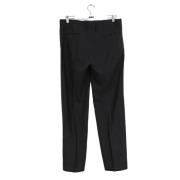 Pre-owned Wool bottoms Dolce & Gabbana Pre-owned , Black , Heren