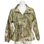 Pre-owned Fabric outerwear Burberry Vintage , Green , Dames