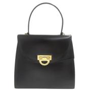 Pre-owned Leather handbags Celine Vintage , Black , Dames