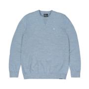 Lt Clifden Crew Sweatshirt Butcher of Blue , Blue , Heren