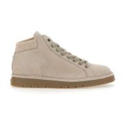 Grijze Nubuck Enkellaarzen Panchic , Gray , Heren