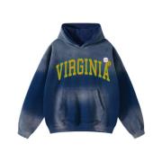 Skyler Virginia Hoodie Tie Dye Newtone , Blue , Dames