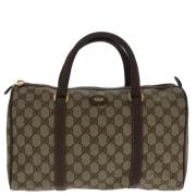 Pre-owned Leather travel-bags Gucci Vintage , Multicolor , Dames