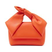 Oranje Foldover Tas met Oversized Strik JW Anderson , Orange , Dames