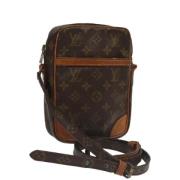 Pre-owned Canvas louis-vuitton-bags Louis Vuitton Vintage , Brown , Da...