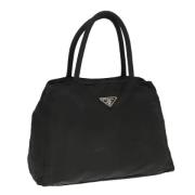 Pre-owned Nylon handbags Prada Vintage , Black , Dames