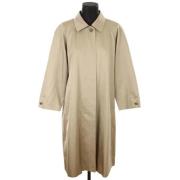 Pre-owned Polyester outerwear Burberry Vintage , Beige , Dames