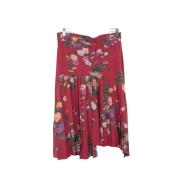 Pre-owned Polyester bottoms Isabel Marant Pre-owned , Red , Dames