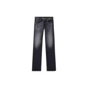 1985 Larkee Regular Jeans Eigentijdse Stijl Diesel , Black , Heren