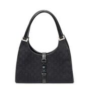 Pre-owned Canvas handbags Gucci Vintage , Black , Dames