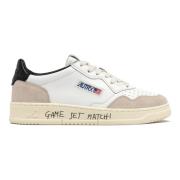 Witte platte schoenen vintage stijl Autry , White , Heren