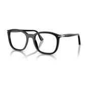 Zwarte Brillenmonturen PO 3355V Persol , Black , Unisex