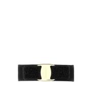 Stoffen Haarklem in Zwart Salvatore Ferragamo , Black , Dames