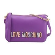 Stijlvolle Crossbodytassen voor Dagelijks Gebruik Love Moschino , Purp...