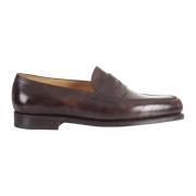 Donkerbruin Museum Kunstzolen John Lobb , Brown , Heren