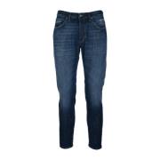 Klassieke Denim Jeans voor dagelijks gebruik Dondup , Blue , Heren