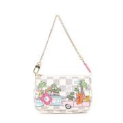 Pre-owned Fabric louis-vuitton-bags Louis Vuitton Vintage , White , Da...