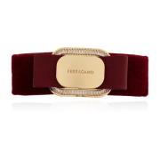 Fluwelen haarspeld Salvatore Ferragamo , Red , Dames