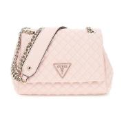 Convertibele Crossbodytas Lichtroze Guess , Pink , Dames