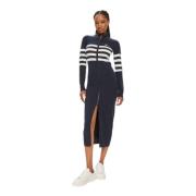 Elegante Midi Jurk Tommy Jeans , Blue , Dames