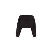 Bootnek Sweatshirt Tommy Jeans , Black , Dames