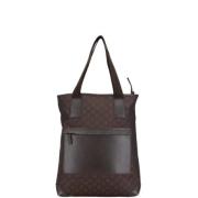 Pre-owned Canvas gucci-bags Gucci Vintage , Brown , Dames