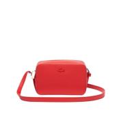 Stijlvolle Cross Body Tassen Lacoste , Red , Dames