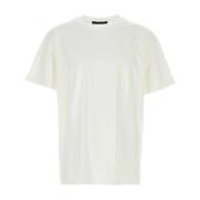 Klassiek Wit Katoenen T-Shirt Tatras , White , Heren