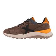 Lage Sneakers Munich , Brown , Heren