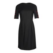 Pre-owned Cotton dresses Moschino Pre-Owned , Black , Dames