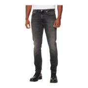 Slim-fit Denim Jeans Calvin Klein Jeans , Black , Heren