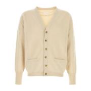 Kasjmierblend Vest in Zand Maison Margiela , Beige , Heren