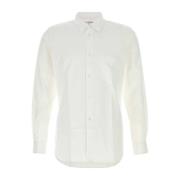 Witte Poplin Overhemd Klassieke Stijl Comme des Garçons , White , Here...