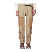 Parachute Stijl Broek Gramicci , Beige , Heren