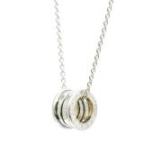 Pre-owned White Gold necklaces Bvlgari Vintage , Gray , Dames