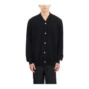 Lana Cardigan van Wol Comme des Garçons , Black , Heren