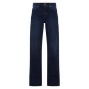 Blauwe Maandag Donkerblauwe Broek 7 For All Mankind , Blue , Heren